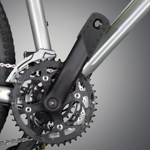 Protecție echipament bicicletă de munte, silicon negru, 1 pereche