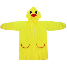 Kids rain jacket waterproof hooded for boys and girls