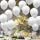 White balloons 10 inches 100 pieces 2