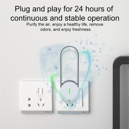 MOUDUO Air Purifier USB Powered Indoor Negative Ion 2