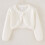 Mädchen-Strickjacke, einfarbig, Größe 7-8 Jahre 1