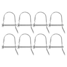 Trailer Safety Pin Heavy Duty Shaft Locking Pin 8pcs