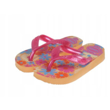 HAVAIANAS GYERMEK FLIP-FLOP PAPUCS, SZÍNES VIRÁGMINTÁS 23-24 J_A
