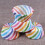 Striped Muffin Pans multicolor 100 pcs 3