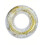 Transparent sequined inflatable swimming ring 70 cm blue 7