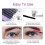 False Eyelashes Natural Volume Black 40 Pieces 2