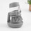 Dish Brush with Detergent Container Gray 4