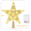 LED Christmas Tree Star Topper Warm White 11 Light 6