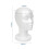 White Foam Mannequin Head Styrofoam Wig Display 2-pack 3