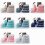 Organizer bags pink set of 6 2