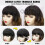 Short wavy wig with bangs for women, shoulder-length 6