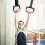 Gymnastics Rings with Adjustable Straps and Anti-Slip Grip 2