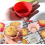 Silicone muffin molds baking cups 6-pack mixed colors 3
