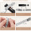 Metal Apple Watch Strap Silver 41mm 40mm 38mm 3