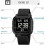 Square Watch Black Large Dial Waterproof Chronograph 5