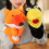 crow hand puppet with movable mouth five-finger 2