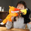 crow hand puppet with movable mouth five-finger 4