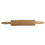 Bread rolling pin natural wood 25 cm 2
