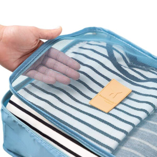 Travel Organization Set Blue 1 Piece 1