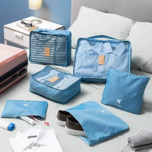 Travel Organization Set Blue 1 Piece 2