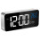 Digital alarm clock for visually impaired silver 14.5 cm 2