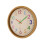 Wall Clock Wood Grain 12 Inch Quartz 2