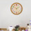 Wall Clock Wood Grain 12 Inch Quartz 6