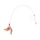 Cat toy with feathers multicolor 2