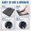 EMS Electric Foot Massager 6 Modes 9 Intensities 5