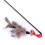 Cat toy with brown feathers 1 piece 3