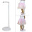 White Adjustable Doll Stand for 14-18 Inch Dolls 3-Pack 3