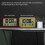 Digital wall clock with temperature humidity display date 2