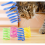 Cat Feather Toys Colorful Plastic 8pcs 1