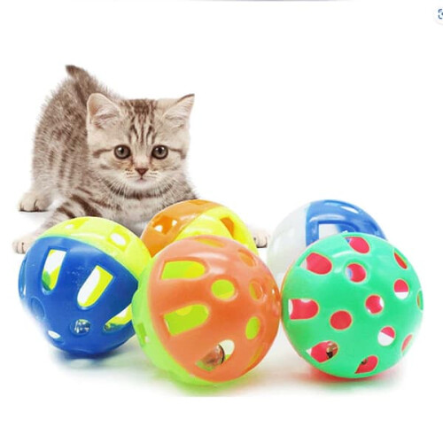 Cat Toy Ball with Bell 2 Pack 2