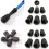 Rubber Pole Tips for Hiking Poles 6 pcs 7