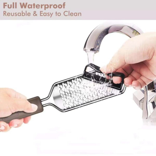 Black Stainless Steel Foot File 1 Piece