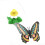 Cat Toy Butterfly Flower Shape 360 Rotating 4