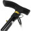 Hiking Pole Aluminum Adjustable 33-37 Inch Black 3