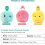 Cat Ball Toys Fluffy Plush Interactive Chirping 3-Pack 2