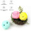 Cat Ball Toys Fluffy Plush Interactive Chirping 3-Pack 3