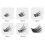 DIY eyelash extension single cluster false lashes 2