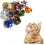 Cat Crackling Balls Mylar 6cm 12 Pack 2