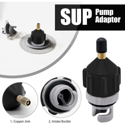 Inflatable SUP Pump Adapter Schrader Valve 2 Pack 1