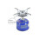 Portable camping gas stove manual ignition single burner 2