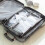 Foldable luggage shelf black 4