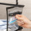 Foldable luggage shelf black 5