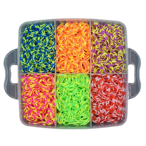 Loom Bands Kit Multi-Color 4500 Pieces 2