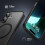 iPhone 16 case MagSafe compatible matte black 5
