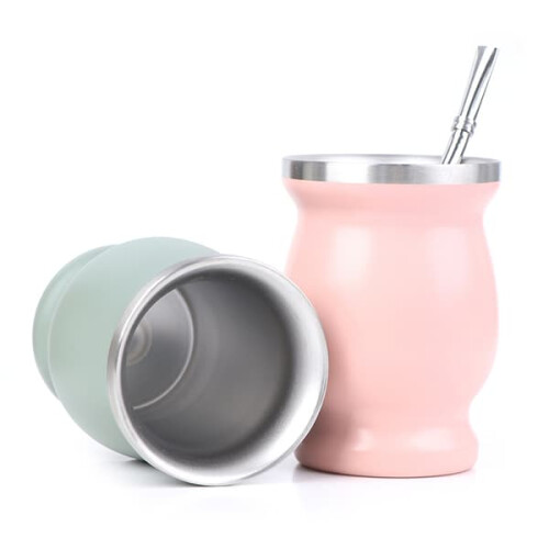 Yerba Mate Cup Stainless Steel 8 oz 1