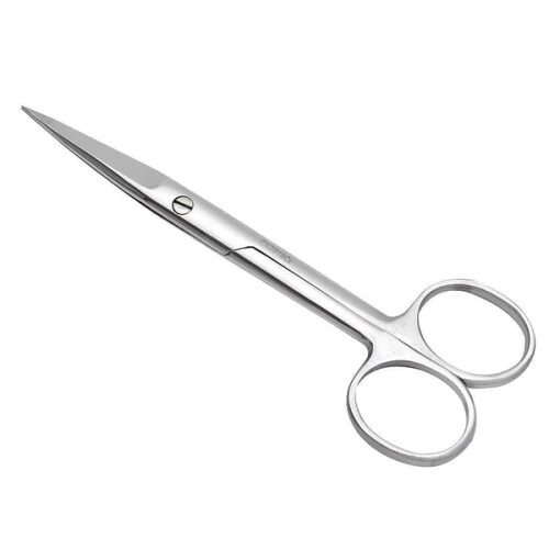 Stainless Steel Surgical Scissors 14cm Straight 1